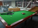 蒂茗 台球桌标准型成人家用美式黑八桌球二合一乒乓球台球案 九尺高配2.83M 实拍图