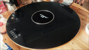 半球（PESKOE）暖菜板家用热菜板快速升温 大面积旋转加热板 饭菜保温板饭菜保温神器烘干解冻暖奶 电动旋转+智能电磁炉火锅款【店长推荐】 80cm 实拍图