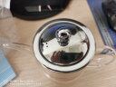 金灶（KAMJOVE）耐热玻璃泡茶壶花茶壶飘逸杯304不锈钢内胆泡茶器办公室茶具茶壶 A-04【360ml】 实拍图