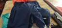 李宁（LI-NING）短裤男运动裤夏季男士冰丝速干凉爽透气健身五分裤男裤沙滩裤一件 蓝色（口袋拉链） M(170/76A) 实拍图