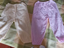优奇宝宝防蚊裤纯棉纱布夏季薄款男儿童女灯笼裤婴儿衣服裤子童大pp裤 防蚊裤【夏季】荆粉 100 实拍图