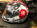LS2头盔   摩托车头盔   赛车跑盔  机车  卡丁车  FF358 特白武士 XL头围57-58 实拍图