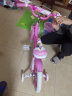 凤凰（Phoenix）儿童自行车3-5-8-10-15岁宝宝单车公主钻石浪漫粉色带辅助轮礼物 【凤凰粉系】梦幻浪漫粉 16寸（适合身高105-130cm） 实拍图