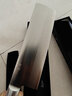 拓黑将日式小菜刀大马士革钢AUS-10切片刀家用切肉刀厨师刀厨房刀具 黑将7.5寸大菜刀 实拍图
