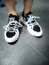 潮小二男鞋2024新款春季潮牌运动休闲平底板鞋青少年百搭轻便工作小白鞋 白灰【2260】增高款 40 实拍图
