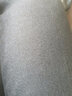 七匹狼秋衣秋裤男士100%纯棉保暖内衣秋冬季线衣线裤衬衣衬裤棉毛衫套装 圆领-黑色【100%纯棉抑菌升级款】 2XL (180) (推荐体重150-170斤) 实拍图