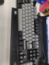 森松尼（sunsonny）机械键盘鼠标套装游戏发光电竞有线双色笔记本台式外设可编程宏自定外接104键  J9pro黑灰混色白光【青轴】+机械蛇黑色 实拍图