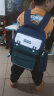 Edison小学生书包护脊减负反光大容量防泼水儿童校园背包2213-1s蓝配绿 实拍图