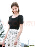 百图betu女装夏季新款T恤方领法式上衣设计感短袖T恤女2303T11 黑色 S 晒单实拍图