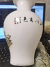 陶之念 景德镇陶瓷器花瓶插花器家居饰品台面摆件客厅餐厅装饰工艺品摆设（单个） 山水鱼尾 带底座 实拍图