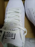 安踏板鞋男鞋冬季新款轻便潮流时尚运动鞋滑板鞋革面休闲鞋子男小白鞋 安踏白/雾灰8053 41 实拍图