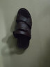 蜻蜓牌 凉鞋男真皮夏季新款男士防滑沙滩鞋男外穿头层牛皮凉拖鞋男两用 黑色 43 实拍图