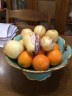 蒂拉美式陶瓷水果盘摆件创意欧式果盘套装客厅茶几摆件家居装饰品果盆 晒单实拍图