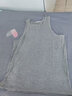 浪莎2件 浪莎男士背心纯棉青年透气夏季汗衫跨栏运动背心 竹纤维灰色2件 L /170码 实拍图