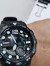 卡西欧（CASIO）男表  学生运动手表 多功能双显电子表 防水夜光石英表 夜光指针AEQ-100W-1A 实拍图