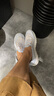 斯凯奇（Skechers）渔夫鞋夏季一脚蹬女鞋蕾丝透气懒人散步鞋休闲妈妈鞋平底单鞋 896020-LTGY/浅灰色 39 实拍图