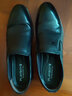 花花公子 皮鞋男商务休闲头层牛皮打孔透气正装软皮一脚蹬男鞋大码新伴郎 黑色21091（皮鞋） 41 实拍图