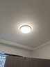 TCL照明 LED吸顶灯三色调光卧室灯圆形书房阳台房中山灯具包安装 实拍图