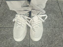 卡帝乐鳄鱼（CARTELO）男鞋秋冬季2025鞋子男百搭休闲鞋男士运动鞋板鞋男小白鞋 白黑 41 实拍图