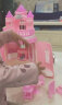 奥智嘉魔法城堡房子手提包换装娃娃公主洋娃娃套装大礼盒 儿童过家家女孩玩具生日圣诞节礼物 实拍图