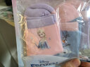迪士尼（Disney）儿童袜子女春夏棉袜中筒袜学生小孩爱莎公主5双SP33003 18-20码 实拍图