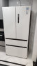 松下（Panasonic）573升法式多门家用冰箱 超薄嵌入式冰箱四开门 大容量 一级能效 磨砂白色NR-EW57TMA-W 晒单实拍图