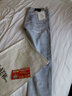 范莉泰复古浅色九分牛仔裤男弹力修身小脚裤夏季薄款韩版潮流时尚9分裤 9402 九分裤 现货 34 2尺7 实拍图