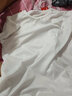 汐嘻【19.9两件】冰丝短袖T恤男纯色打底大码宽松半袖上衣圆领情侣 白色+白色【两件装】 5XL-建议180-200斤左右 实拍图