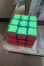 圣手夜光魔方3阶夜光蓝三阶魔方发光手感顺滑儿童学生玩具配教程紫光 夜光蓝3阶魔方 实拍图