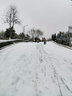 领利豪儿童滑雪板滑雪车 雪爬犁滑沙板滑板车雪橇车冰车滑冰车 蓝色【儿童款】 实拍图