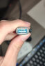 山泽(SAMZHE) USB3.0高速传输数据延长线 公对母AM/AF数据连接线 U盘鼠标键盘加长线 扁平黑色1.5米AP-318 实拍图