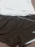 安踏（ANTA）速干运动套装 女夏季防走光训练运动服中考体测跑步瑜伽服两件套 【速干防走光A款】冰凉蓝/黑-4 L/女170 实拍图