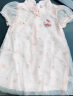 戴维贝拉（DAVE＆BELLA）儿童童装夏装女连衣裙网纱裙公主裙儿童蓬蓬裙DB7536-R烟紫色130 晒单实拍图