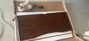 木藝生电动升降桌电脑桌台式办公学习桌电竞桌椅套装工作台桌子书房书桌 双电机进口橡胶木(手工弧面25mm) 140*60（高72-117） 实拍图