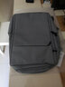 晴熙电脑包双肩包男背包女笔记本手提包通勤大容量学生书包初高中大学 浅灰色+双水杯仓+可挂拉杆箱 实拍图
