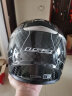 LS2摩托车头盔12K超轻碳纤维全盔蓝牙槽机车安全帽四季FF396 12K灰频率（单镜片） XL（建议58-59头围） 实拍图