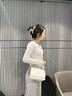 CAKNLS&KALRY轻奢包包女款2025年单肩包斜挎女包520情人节生日礼物送女友老婆 白色 纪念日生日礼物送女友老婆礼盒装 实拍图