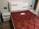 慕飞（MUFEI） 慕飞床现代简约1.5m实木床轻奢1.8m双人大床新中式高箱储物婚床 床+2个床头柜 1500*2000气压结构 实拍图