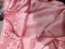 达芬奇密码 睡衣女夏时尚素色冰丝睡裙 女士印花仿真丝性感送老婆女神节礼物 浅粉 均码 实拍图