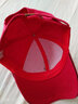 圣丹美冬帽子男夏天棒球帽休闲韩版鸭舌帽潮防晒遮阳帽百搭女太阳帽秋冬季 红色 均码 55-60CM 实拍图