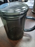 全度（Quandu）玻璃加厚茶杯办公室茶水分离三件式泡茶杯家用水杯 默认 实拍图