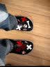 卡骆驰（CROCS）洞洞鞋贝雅卡骆班男鞋夏新款户外平底拖鞋沙滩鞋涉水鞋凉鞋205089 黑色/白色/正码正拍/拍前联系客服 36-37 (220mm) M4W6 实拍图