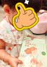 戴米安ins风纯棉婴儿围嘴宝宝口水巾韩版卡通刺绣防水新生儿围兜秋冬季 粉梦世界纯棉防水3条装 实拍图