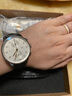 海奕施（HIRSCH）进口橡胶牛皮真皮表带无惧汗水鳄鱼纹适用于浪琴欧米茄万国宝珀积 黑色-蝴蝶扣：长M码 表耳20mm-表扣18mm 实拍图