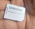 三星(SAMSUNG)TF内存卡手机行车记录仪无人机监控摄像头microSD任天堂Switc存储卡 128GB TF卡 U3 V30 160MB/S 实拍图