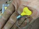 金超304不锈钢手柄喉箍手拧卡箍抱箍管箍水管收紧箍圈固定夹管卡 塑料柄10-16mm(10只)不锈钢 实拍图