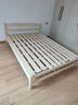 彤新雅【现货闪发】床实木床双人床现代简约软包单人床主卧经济型出租房 实木床+软靠+5cm床垫 1.5*2m床(限30张) 实拍图