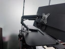 Brateck北弧 升降桌 电脑桌 站立办公升降台 站立式电脑升降支架 D450黑 晒单实拍图