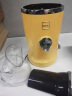 NOVIS原装进口榨汁机家用果蔬汁机全自动渣汁分离原汁机大口径多功能橙汁机 黄色 实拍图
