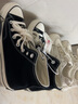 匡威（Converse）1970s 经典三星标高帮鞋情侣运动鞋学生鞋休闲帆布鞋男女鞋多巴胺 162050C 三星标经典黑 39 /6 实拍图